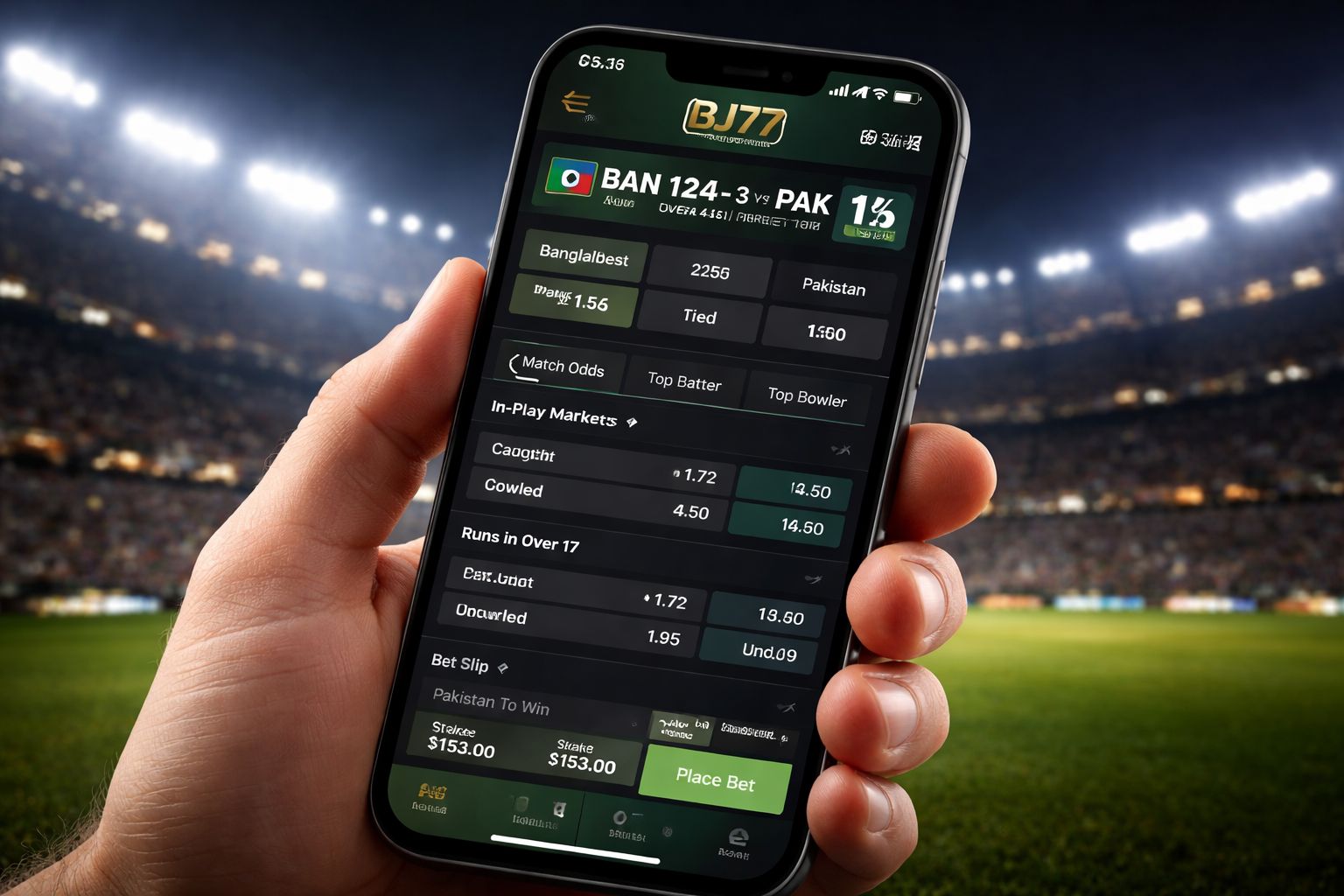 Android-এ BJ77 APK ডাউনলোড স্ক্রিন